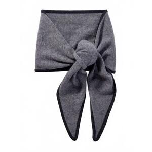 NEW LISA YANG women's chelsea scarf in graphite black